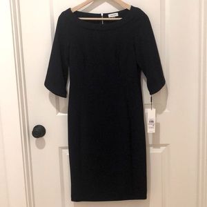 NWT Calvin Klein navy dress